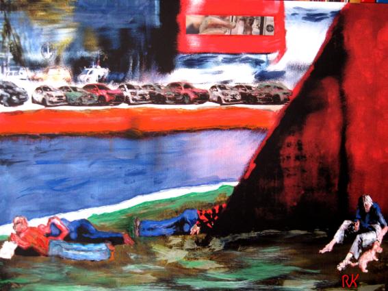 Der Schlafende hinter der Pyramide am grnen Strand der Spree NAjpg02