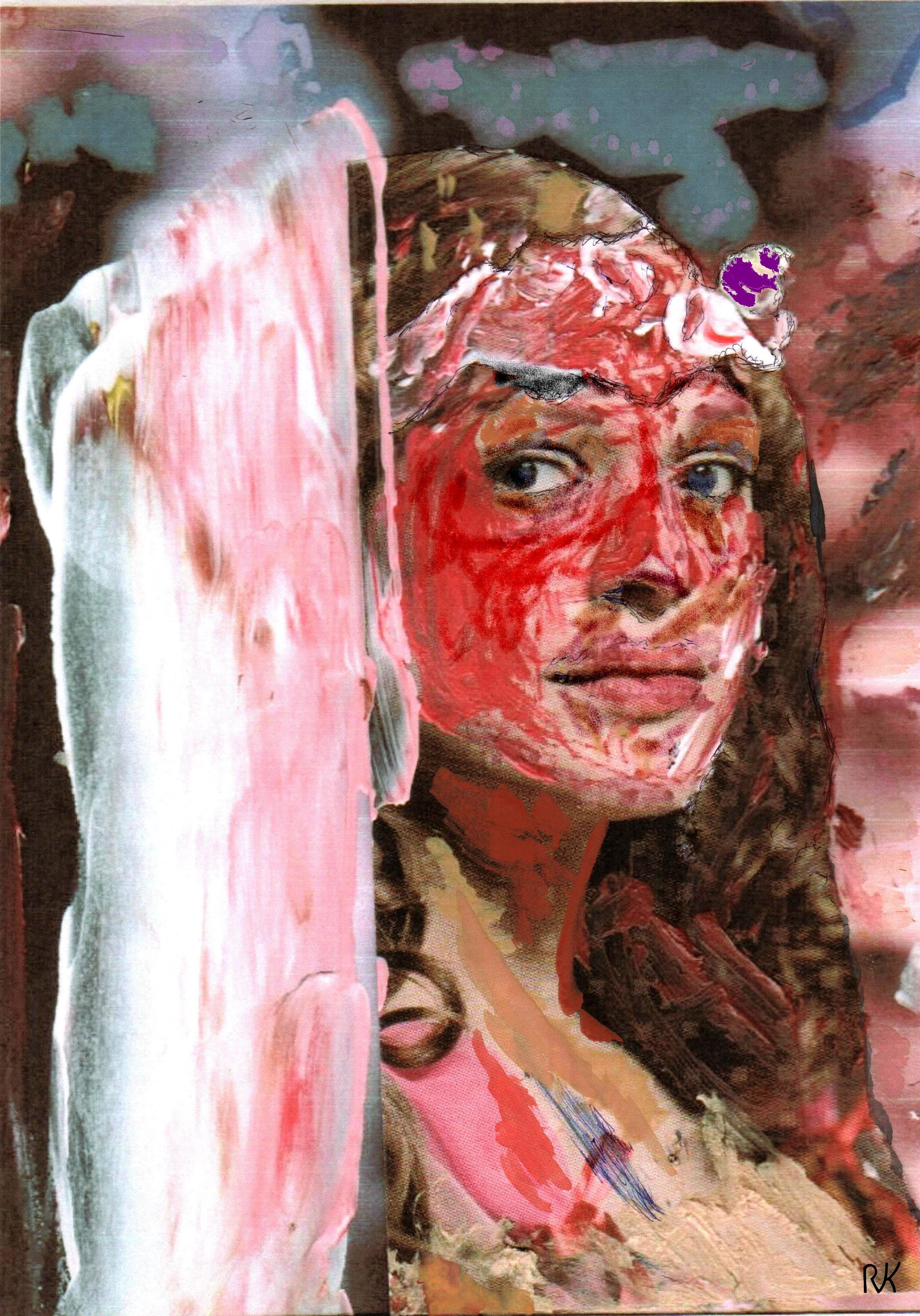 Meine Nachbarin im Flugzeug von Kreta nach Berlin02